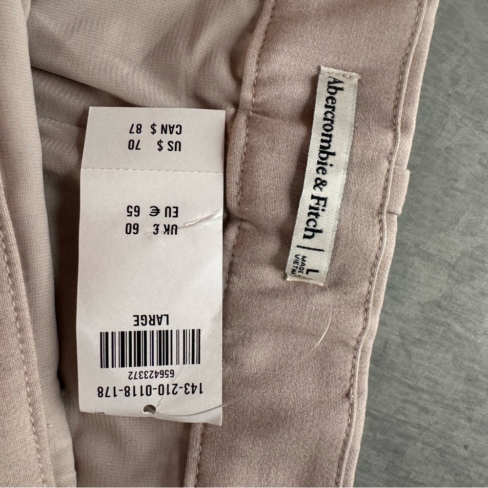 Abercrombie & Fitch Beige Pants - Large